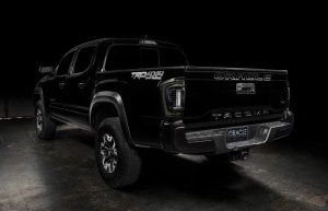Toyota Tacoma LED Tail Lights - Rear - ORACLE Lighting - Flush Style - Black - `16-`23